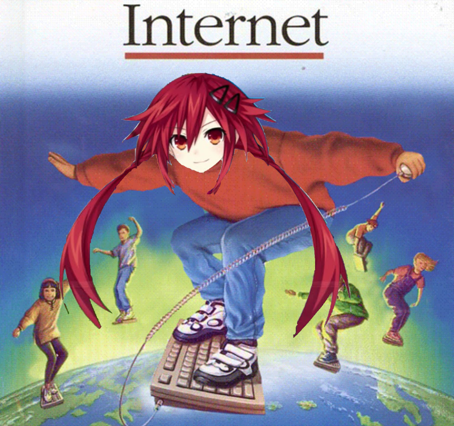 Surfin' the web!